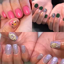 ジェル　1​〜​３本アートデザインパーツ込