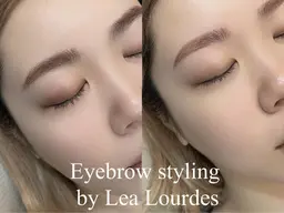 🪄眉毛スタイリング+間引き+メイク🪄ふんわり眉/トレンド眉に💖