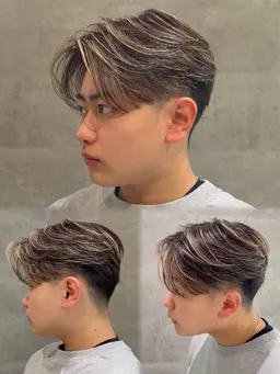 ⭐️メンズ限定〔カット➕ハイライトorデザイン➕トリートメント〕⭐️セット込み