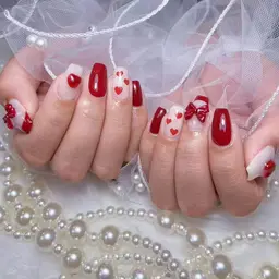 12月⭐️オフ無料⭐️🌸ハンド⭐️持ち込みデザイン⭐️アート6️⃣本