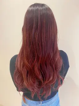 ダウンスタイル　ヘアアレンジ