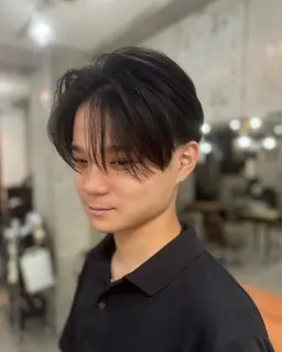 🔅平日限定🔅【メンズカット＋◼️ナチュルブラックカラー＋トリートメント🫧】