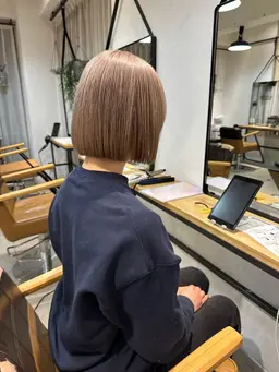 minimo限定💟超お得クーポン‼️✨ケアダブルカラー(ケアブリーチリタッチ+ケアカラー)