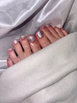 1/18限定【オフ別途】フットネイル　ワンカラー