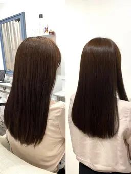 カット+髪質改善カラー