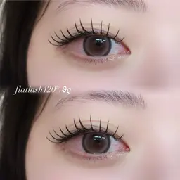 オフあり　フラットラッシュ120本