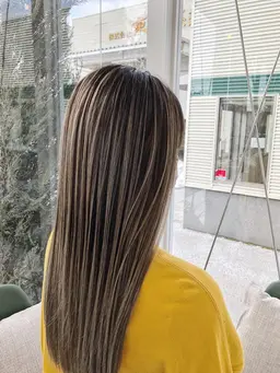 ✂️《最強組み合わせ》✂️ケアブリーチ/バレイヤージュ、ハイライト、グラデーション、インナー+艶カラー+tokioTR