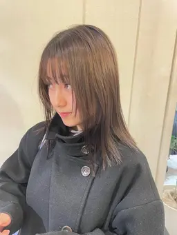 【再来】縮毛矯正👩🏻 +4stepケアトリートメント［池袋/ロング料金なし］