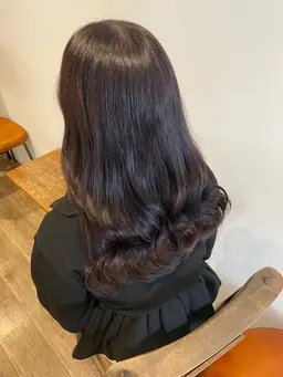 【2回目以降の方はコチラ‎𖤐 ̖́-‬】透明感とツヤ感たっぷり🩰イルミナカラー🩰♡+前処理7種トリートメント付き