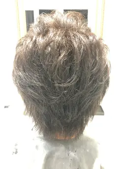 メンズカット＋フルカラー＋キューティクル補修トリートメント