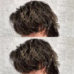 メンズ流行りNo.1✨カット＋【🔥メッシュキャップハイライト🔥】＋カラー