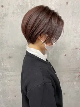 ☪️ショートカット+艶カラー⚠️下の説明をよくお読みください