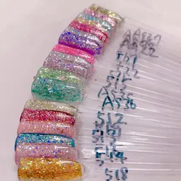 🦋長さだし10本🦋ラメカラー限定/70色から選択【オフあり】