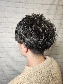 【🌟メンズカット】カット＋ロッドパーマ（120分）