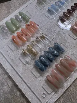 (オフあり)【モデル様募集】人気No1HAND.👑時短ニュアンスネイル🪐研修ネイリストが担当★オフ無料