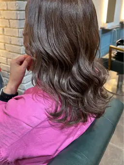 似合わせカット+ブリーチなし透明感ツヤカラー✂︎💇♀️