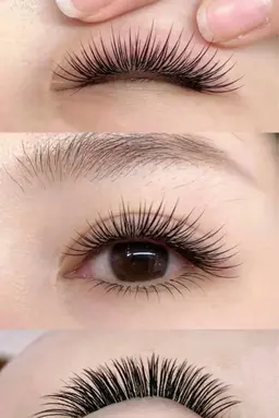 ⭐️ ボリュームラッシュ【オフ無料♪】100束（3D.5D) (Y型)(四葉)➕20本サービス🩷🫧ミニモ限定