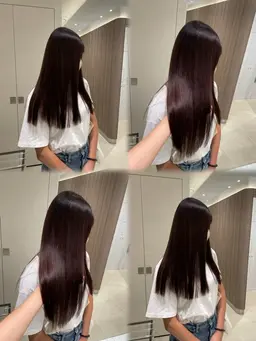 カット×縮毛矯正×ライトモイストtm