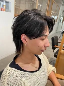 メンズカットモデル+高保湿トリートメント＋炭酸クレンジング🫧