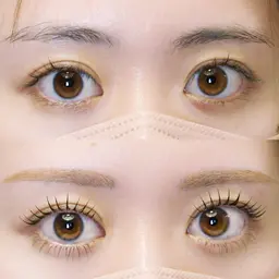 中顔面短縮🌟目がぱっちり❣️まつげパーマ上下
