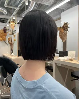 【ボブ撮影限定】カット＋ストレート＋Aujua1stepトリ🧩minimo限定🧩撮影させて下さる方📸詳細確認🙇