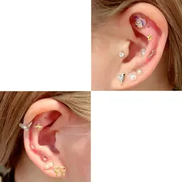 可愛いだけじゃない.ᐟ.ᐟ お悩み改善サポート 耳つぼjewelry ꙳⟡