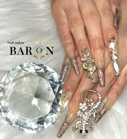 ☆新規☆【オフ無】ジェルネイル★持込120分コース(パーツ別途料金)★指名料込