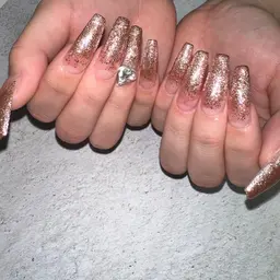 ハンド×ワンカラーorラメグラ