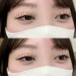 【下まつげエクステ】/ 束感仕上げ / 川越/マツエク/まつげエクステ