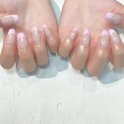 【 H a n d 】フレンチネイル(オフ込み) ¥5830