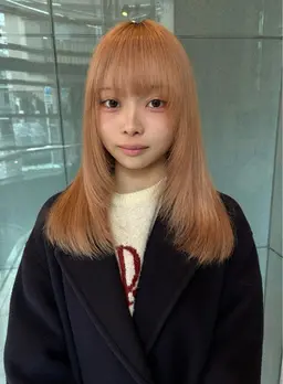 ⭐️1番人気⭐️似合わせ小顔cut＋透明感color＋内部補修トリートメント🫧