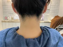 【うなじ脱毛3回コース】意外とみられてます⚠️自分じゃできない部分をサロンで✨シェービング込
