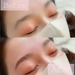 【眉毛パーマ＋眉毛WAX脱毛】ハリウッドブロウリフト