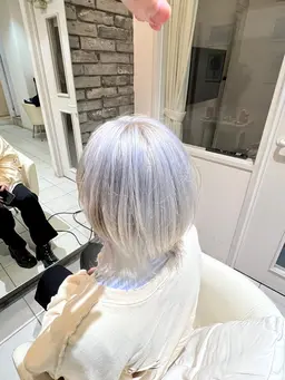 【リタッチ】ブリーチカラー⚠️規定あり