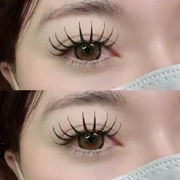 【エクステ×パーマ】LEDエクステ120本+まつ毛パーマ