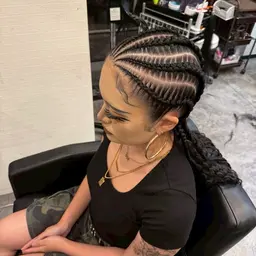 コーンロウフル 6本まで