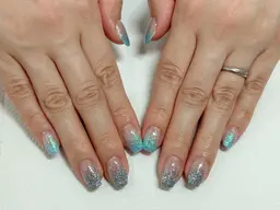 HAND ラメグラデーション