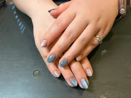 ⭐️2回分⭐️オフなしハンドワンカラー(リピートビューティージェル使用)※３週後2回目のご来店必須