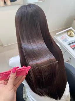 💖『贅沢クーポン』髪質改善ストレート+メンテナンスカット+トリートメント付き💖