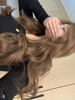 【 minimoU-24限定 】🎀🤍ケアブリーチ込みダブルカラー🤍🎀