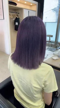 【可愛いをキープ】ブリーチ後3週間以内メンテナンスカラー‎+超音波トリートメント🧡‬ ※土日祝+¥1,100