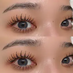 下マツエク３０～４０本☆