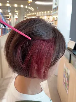 インナーカラー(ブリーチ込)+カラー+トリートメント 🐥