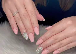 ♥うめつくしコース（2本ストーン埋め尽くし)自店/初回オフ無料、他店オフ➕1580円