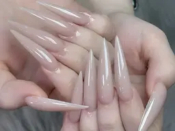 チップ長出し10本ワンカラ−7500¥➡️6000¥