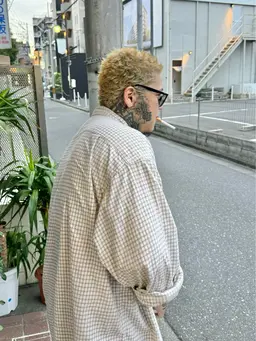 【EasyDrill】メンズカット+ブリーチ+ドリルパーマ 【写真撮影OKの方のみ】