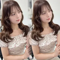 【✨ブリーチなしで明るく✨】ブリーチ無しケアダブルカラー+2STEP高保湿トリートメント※ロング料金なし