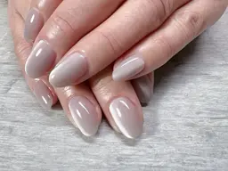 【マグネットもok✨】ネイルサロンが初めての方にもオススメ！美しく整うワンカラー