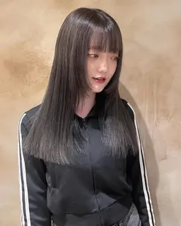 1番人気★似合わせ韓国カット＋ケアカラー+TOKIO超音波TR¥13900