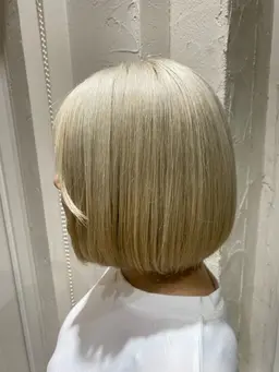 ダブルカラー　ブリーチ+カラー